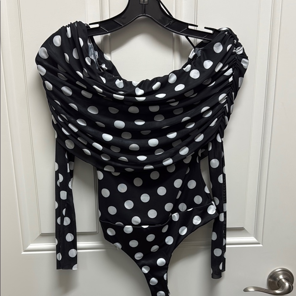 AFRM Bodysuit Polka Dot